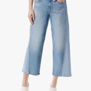 Jessica Simpson Melody High Rise Wide Leg Cropped Jeans